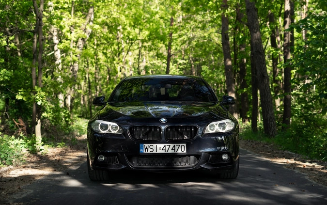 BMW Seria 5 cena 71900 przebieg: 203000, rok produkcji 2013 z Siedlce małe 301